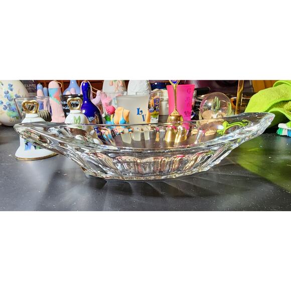 Clear Glass Banana Split Ice Cream Dish - Picture 4 of 6